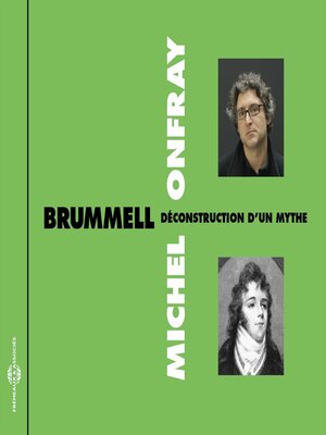 cover image of Brummel, déconstruction d'un mythe